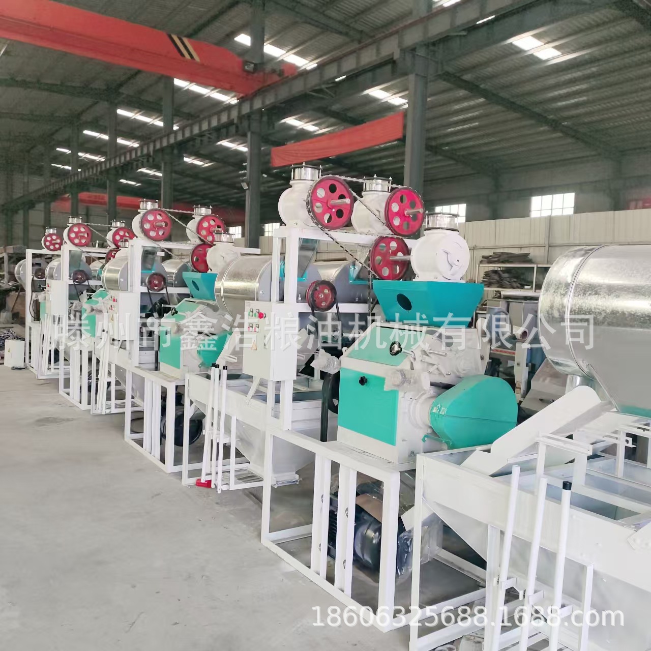 玉米小麦杂粮磨面机 全自动双罗磨面机谷物磨粉机