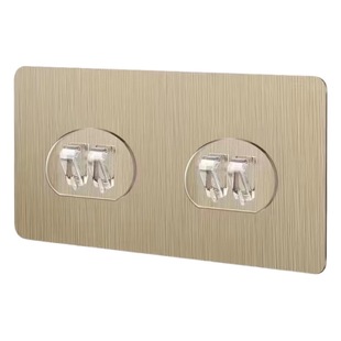 Punch-free seamless patch strong adhesive hook rack claw buckle transparent brushed seamless nail buckle accessories