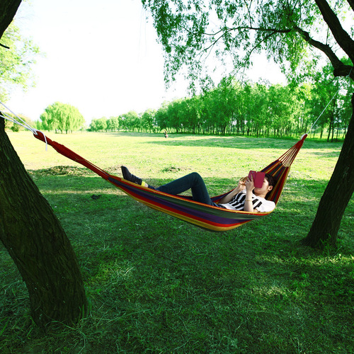Adventure cot swing outdoor anti-tipper adult double single tree strap rope camping hiking park