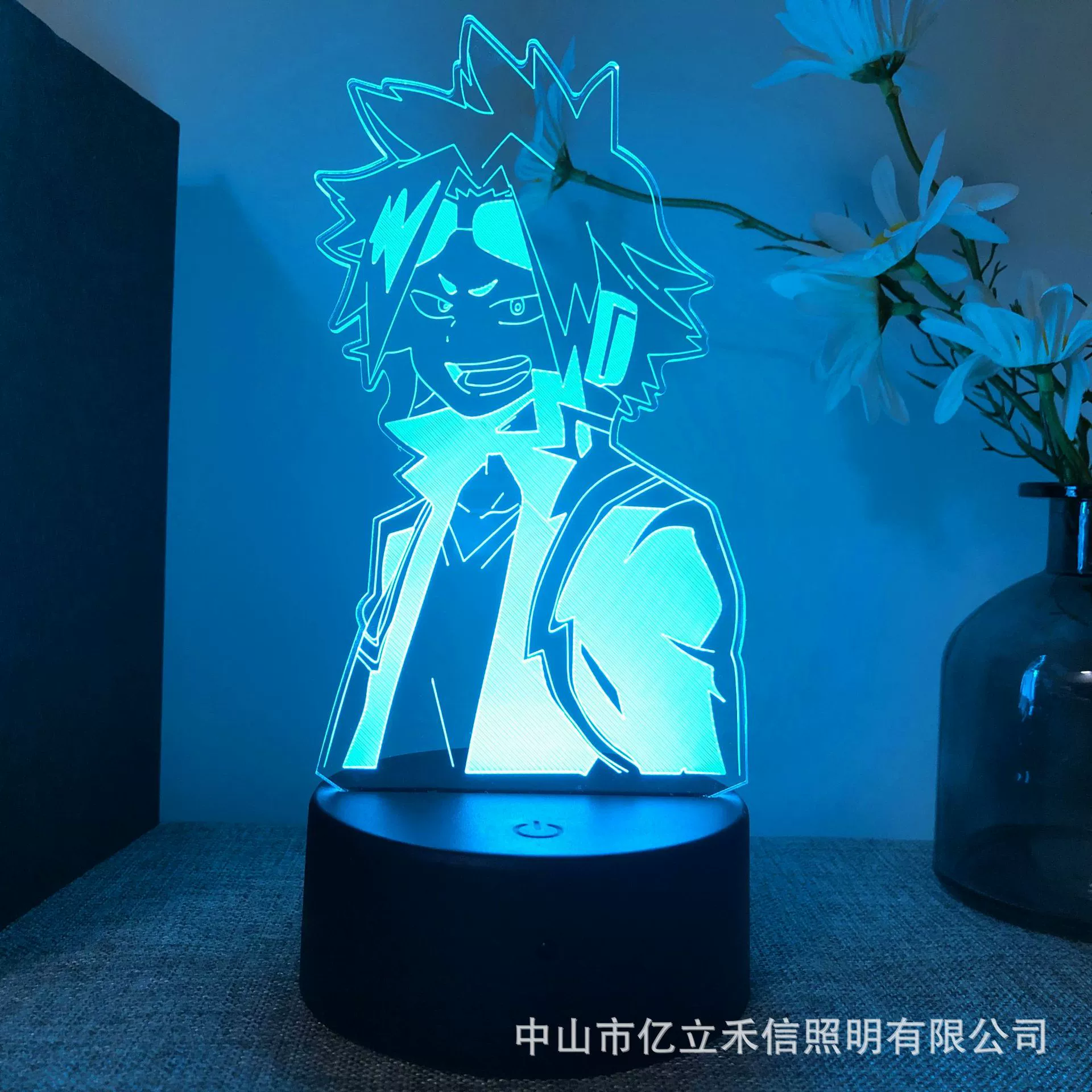 Гибридный 3D ночной светильник Fairy Tail Ailusa USB сенсорный цветной пульт ДУ LED креативная настольная лампа подарок
