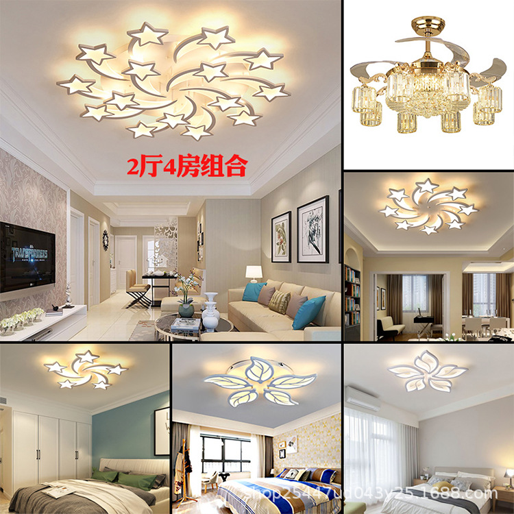 2023 nórdico nueva sala de estar lámpara creativa hogar moderno ambiente comedor dormitorio 110vled lámpara de techo generación