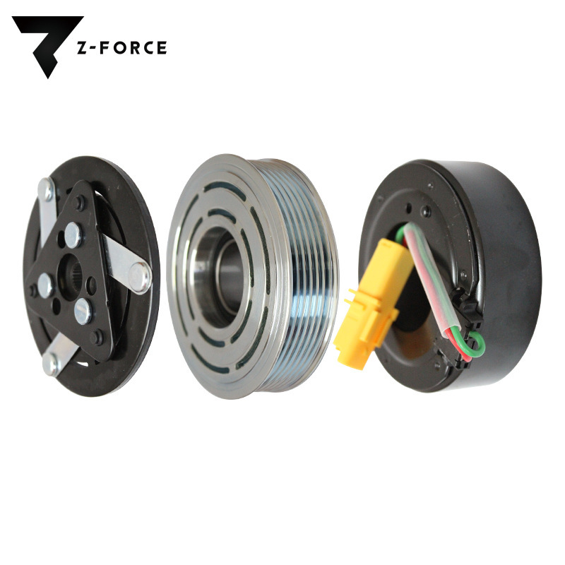 Car Air Conditioning Compressor Electromagnetic Clutch Suitable for Peugeot 307 White Oe # 9646416780