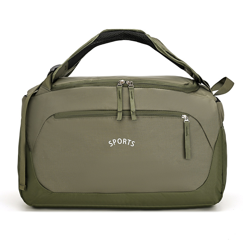 Bolsa de viaje multifuncional al aire libre separación seca y húmeda ocio doble bolsa de equipaje práctico resistente al desgaste bolsa deportiva de fitness