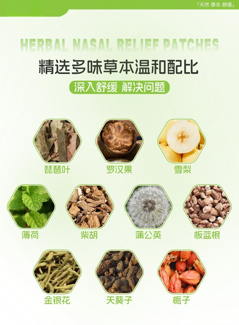 Herbal Throat Comfort Patch Shou Hou Tie Mugwort Acupoint Topical Sticker for Adults and Children 6 Patches quality and texture