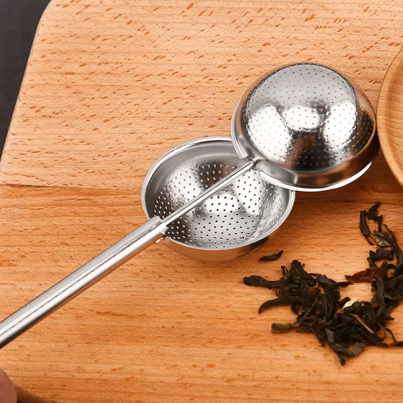 不锈钢球状伸缩茶隔圆球茶叶泡茶分离器过滤器滤茶器茶漏茶滤创意