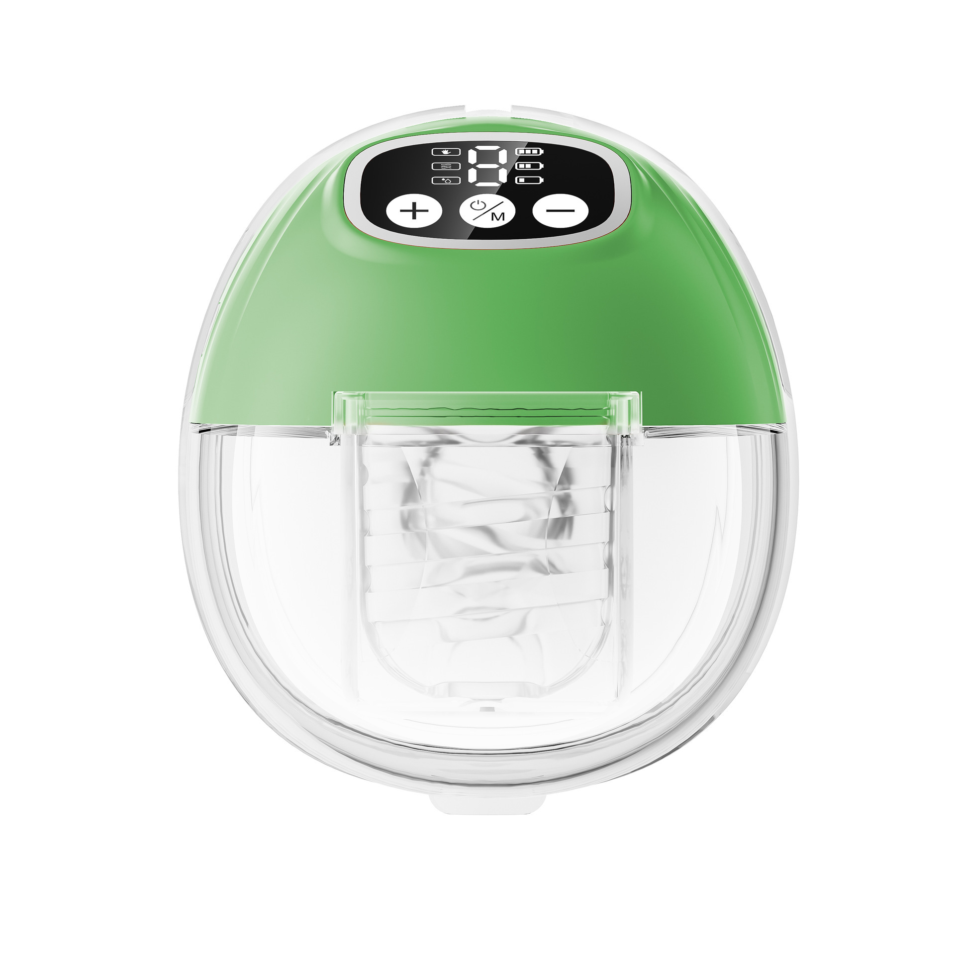 New Heated Hands-Free Single and Bilateral Electric Breast Pump Silent Fully Automatic Milking Machine Wearable Breast Pump