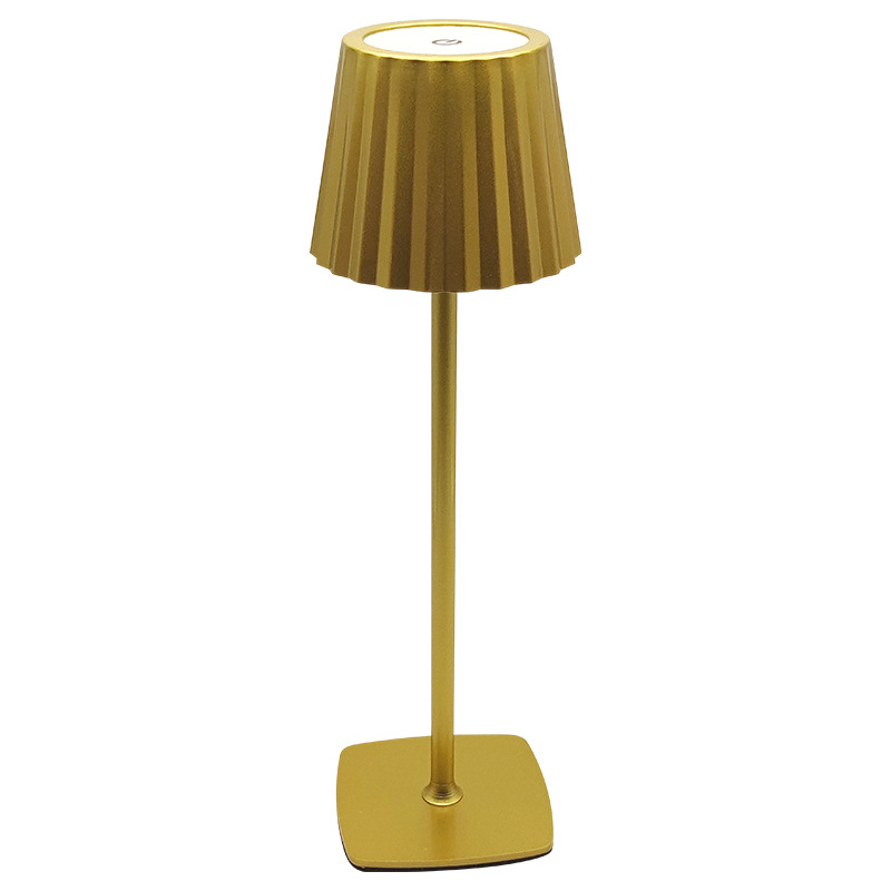 Lámpara de mesa de pie alto de arte de hierro retro, lámpara de cabecera, restaurante, bar, lámpara de mesa al aire libre, lámpara de mesa de protección ocular, conjunto de 9 accesorios