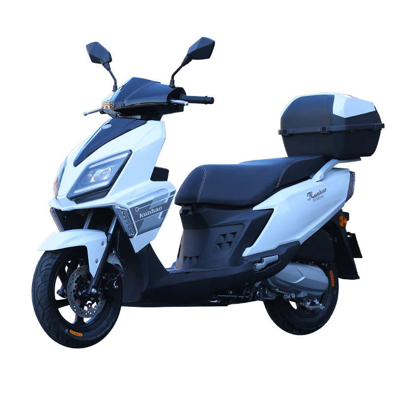 Vehículo eléctrico para llevar dos ruedas para adultos entrega de comida motocicleta eléctrica pedal de batería motocicleta eléctrica