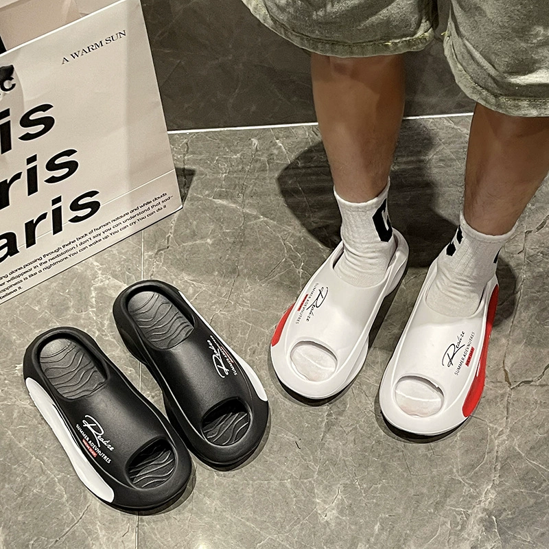 Тапочки мужские толстые подошвы 2025 новый летний фекалии