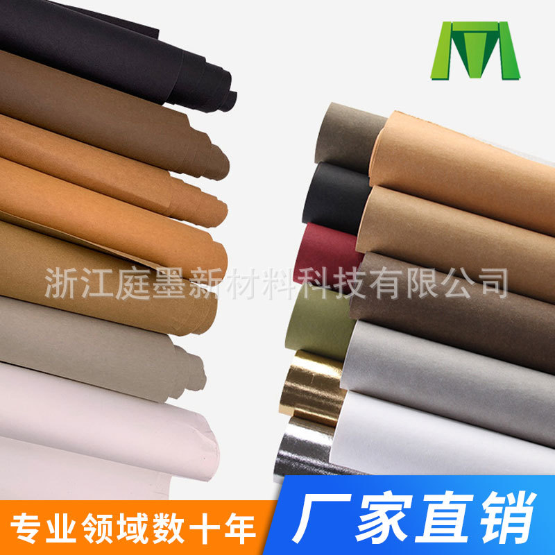 Washable kraft paper from the U.S.—same quality, tear-resistant, eco-friendly, biodegradable, and durable premium-grade material for high-end luggage and bags.