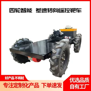 四轮驱动遥控越野攀爬车差速转向控制全地形四驱电动打靶车定制
