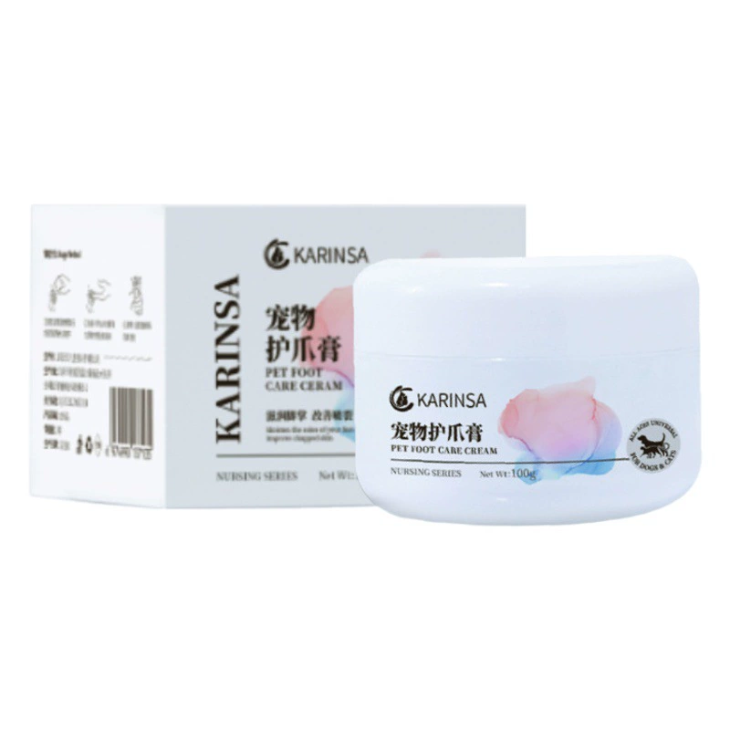 Крем для когтей домашних животных оптом Уход за ногами Мясная Подушка Сухой трещины Ремонт Увлажняющий крем для кошек и собак Универсальный увлажняющий крем для ног для волос