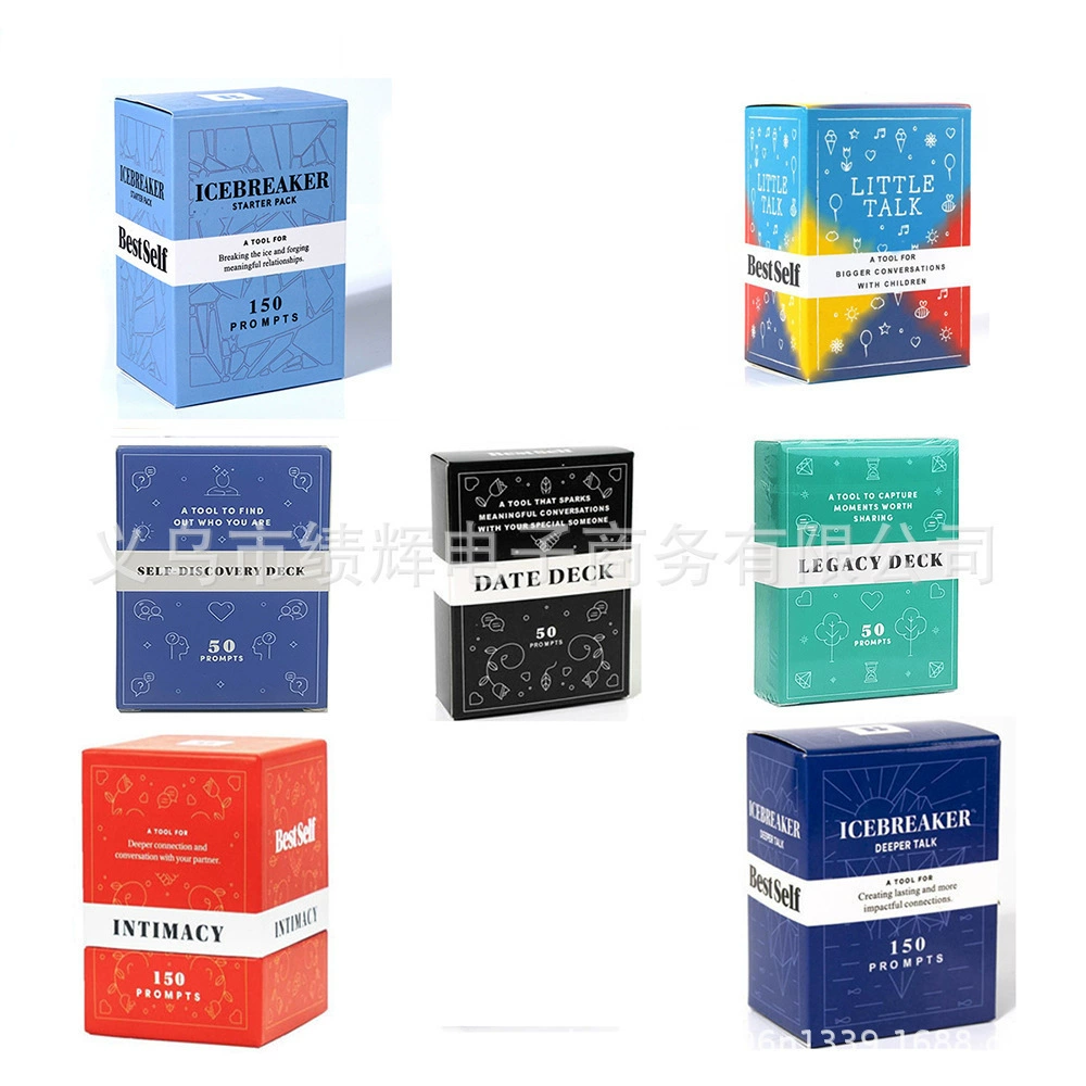 Лучшая колода для самосознания от BestSelf, английская версия, романтическая карточная игра для пар