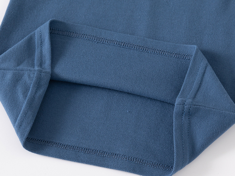 Children's embroidered polo shirt 2024 Summer baby short-sleeved shirt Boys' short-sleeved T-shirt fashion cartoon children's clothing