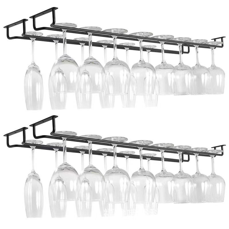 Hanging Wine Glass Rack Red Wine Grape Spill Cup Inverted Hanger Goblet Rack Storage Rack Kitchen Household Restaurant Bar