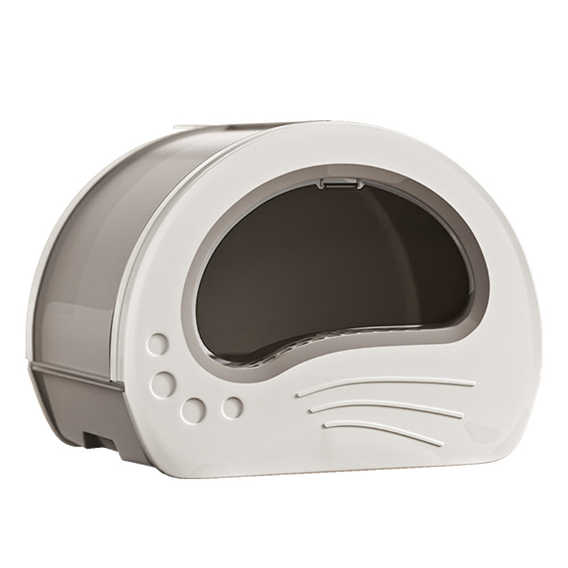 Lavabo para gatos Lavabo para gatos de gran tamaño con cajón completamente cerrado