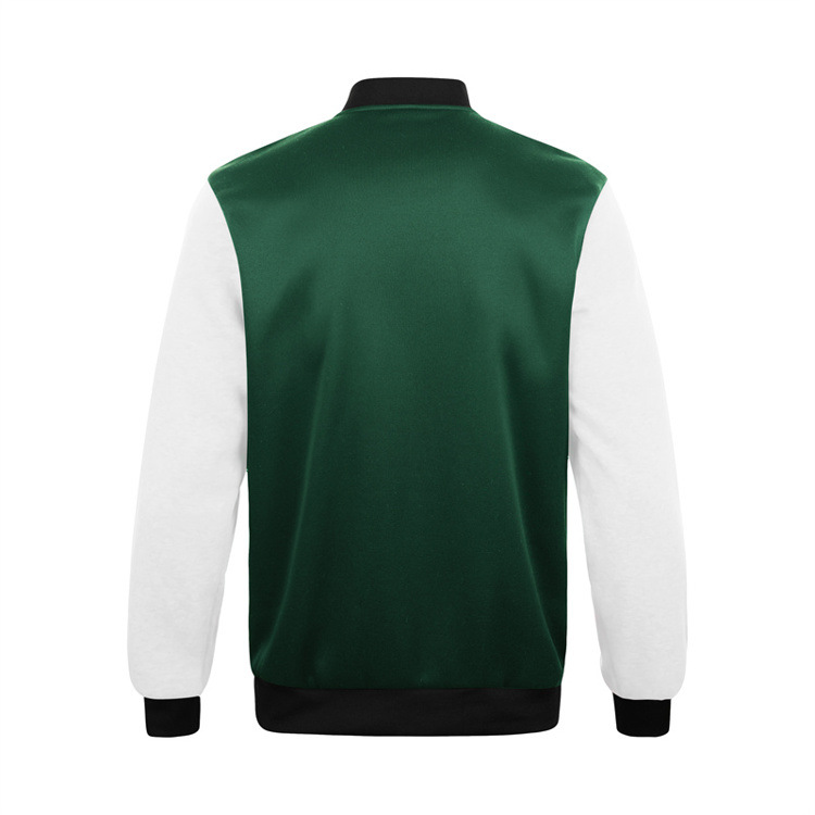 Chaqueta de cuello de béisbol para hombres primavera y otoño nuevo estilo de moda casual chaqueta de béisbol para hombres chaqueta de hombre