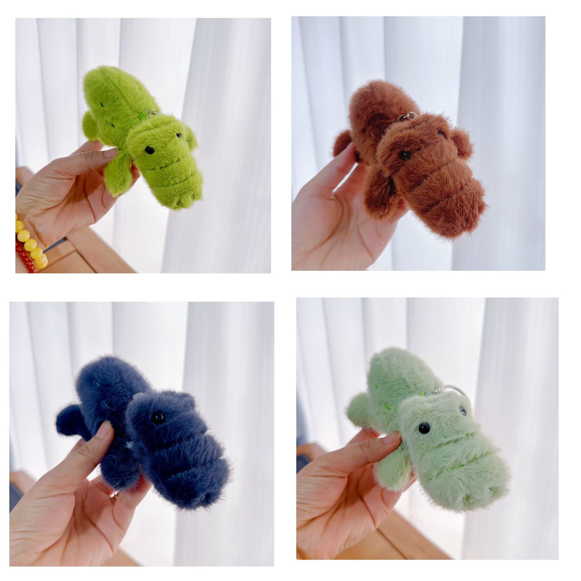 Cuatro pulgadas muñeca de peluche pequeño colgante muñeca llavero muñeca mochila colgante juguete de peluche regalo