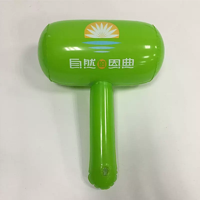 生产充气锤子玩具PVC儿童千吨锤充气广告礼品剑盾卡通塑胶小棒槌