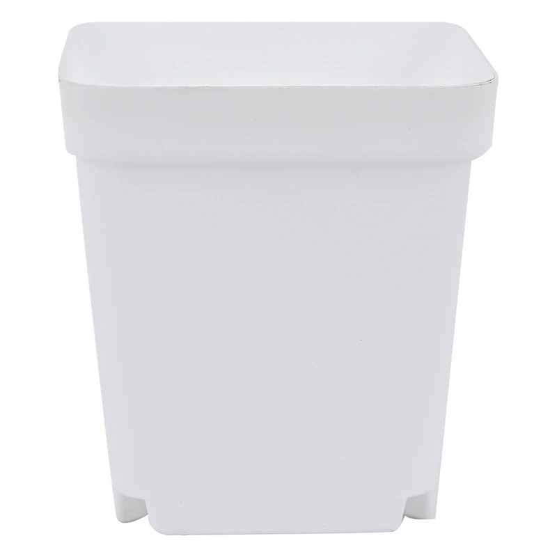 Новый маленький черный квадратный оптовый пластиковый цветочный горшок, мини-красочный сочный цветочный горшок для рассады, небольшой квадратный горшок, производитель растений