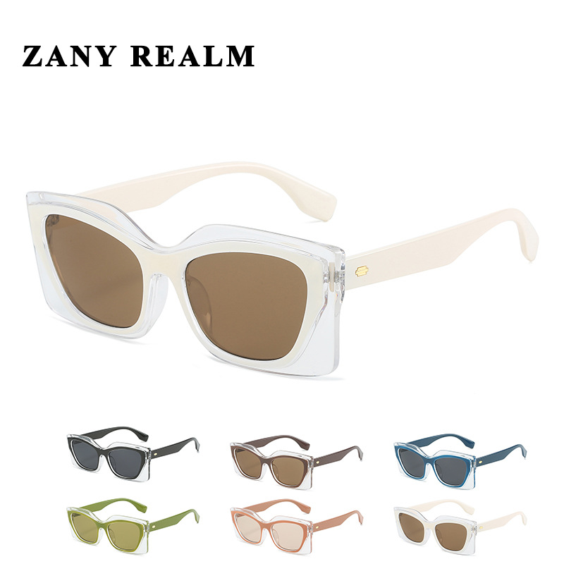 Nuevo Gato ojo caja contraste color diseñador gafas de sol retro calle Comercio exterior UV400 gafas 3995 fabricantes ahora