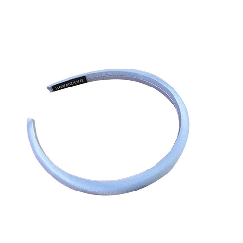 French style high-end satin fine hair hoop female internet celebrity  new headwear face wash headband spring and summer hairpin