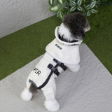 Плащ для собак, одежда для домашних животных, одежда для собак, плащ для домашних животных, четвероногий плащ, новый 25 съемный плащ