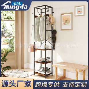 Amazon Multifunctional Coat Rack Multi-Layer Shoe Storage Rack Shoe Rack American Plate Clothes Hanger Bag Hanger
