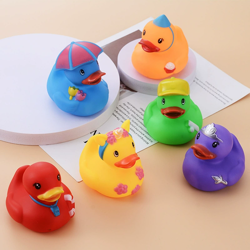 B.Duck, игрушка-плаватель в воде для детского сада, утка, издает звуки, антистресс