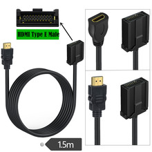HDMI E TYPE HDMI܇�d������ҕ�l���þ� hdmi E type to HDMI��ĸ