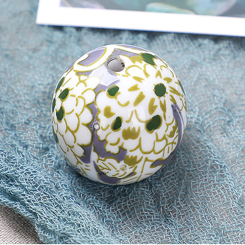 Japanese ceramic incense holder Japanese Japanese style incense vertical line incense stick incense dot line incense tower incense desk decoration round