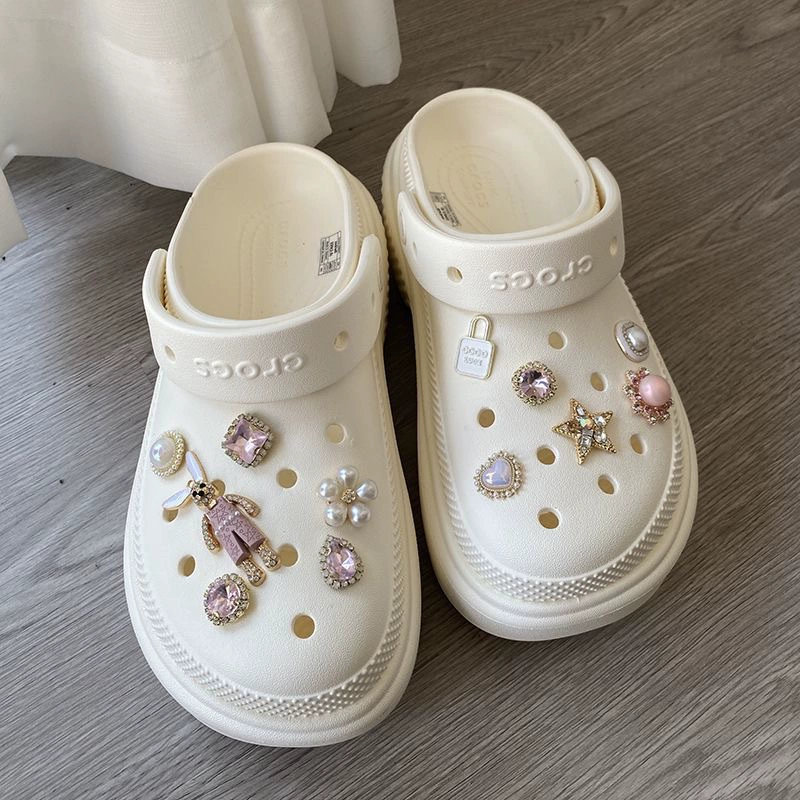 Аксессуар, съемная металлическая заяц, пряжка обуви, DIY, стиль Chanel