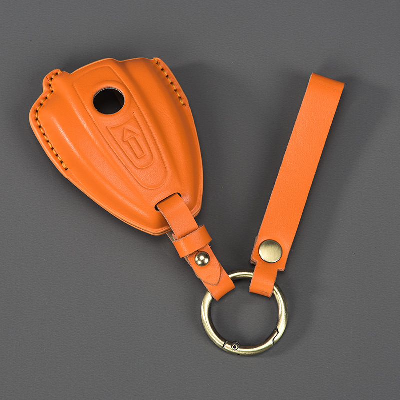 Suitable for Bmw R18 Retro Motorcycle Key Cover Cowhide Leather Key Cover Bmw R1