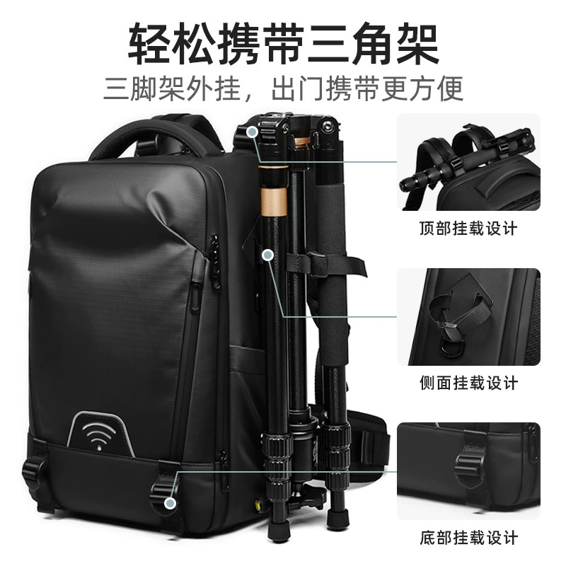 Canon, universal capacious camera bag, handheld equipment bag for traveling, storage system, backpack