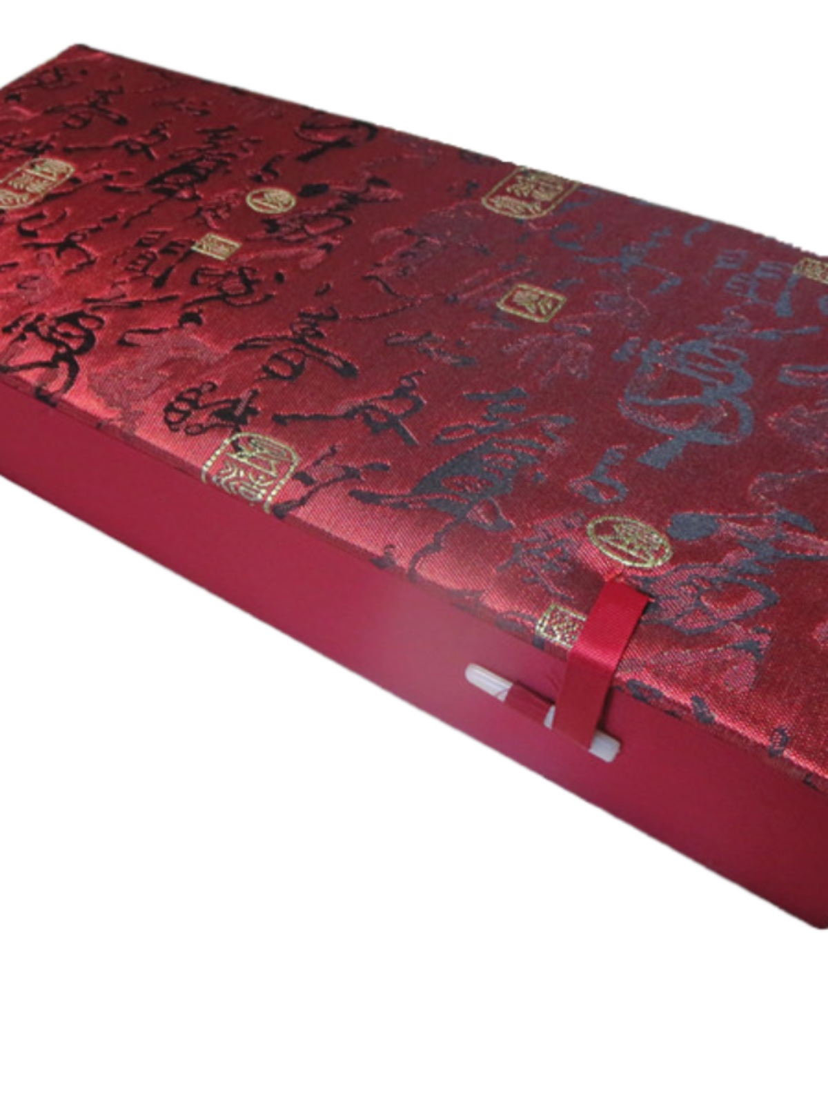 Caja de brocado doble caja de palillos caja de ventilador carro colgar marcos de fotos libros de talla de madera ornamentos artesanía caja de regalo