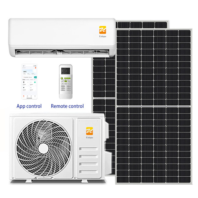 30000Btu3.5Hp Specification Acdc Wall-Mounted Inverter Solar Air Conditioner for Cooling and Heating with Wifi Control