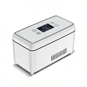 Coolbao Insulin Refrigeration Box 0-8 Degrees Precise Cooling Car and Home Dual-Use Portable Car Refrigerator Us8 Charging