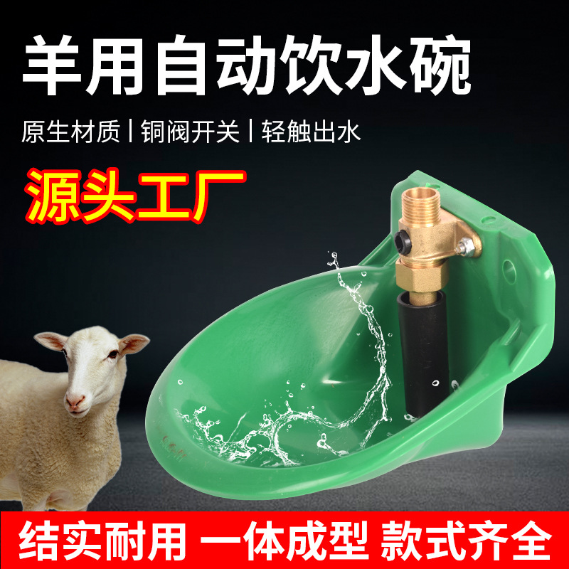 Cuenco de consumición automático del cuenco de consumición de las ovejas para las ovejas dispensador automático del agua potable para el cuenco automático del agua potable de las ovejas del ganado del cerdo de las ovejas