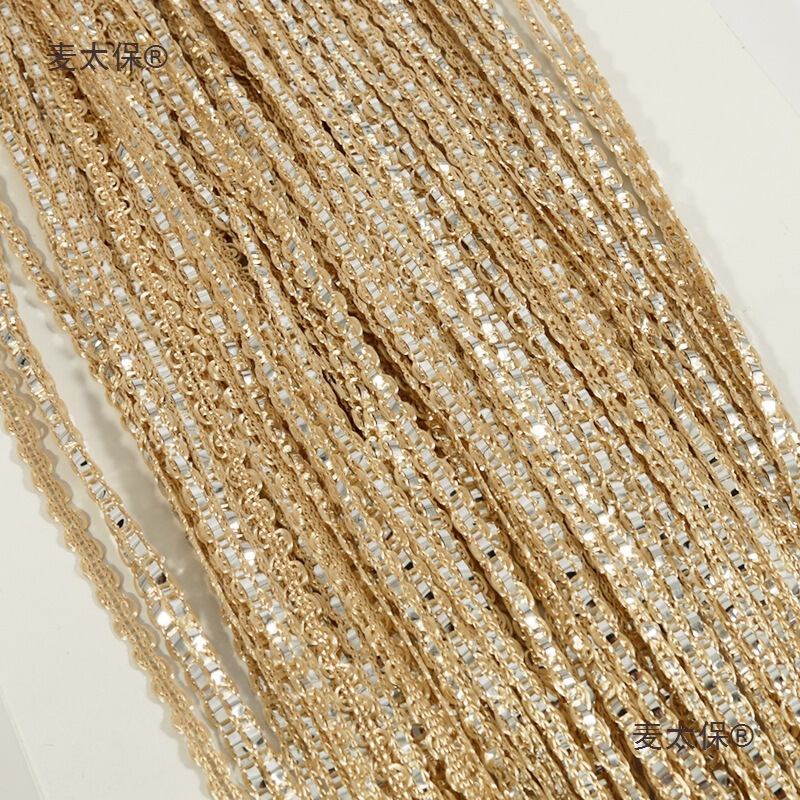 High Quality [200 Grams] 1*2 S Curtain Wedding Props Silver Silk Door Curtain Line Curtain Temu Shein Metabo