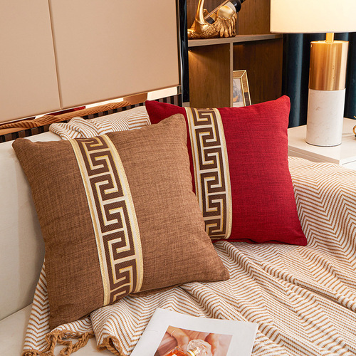 Home American pillow cushions office seats logo sofa decoration home supplies sofa cushions