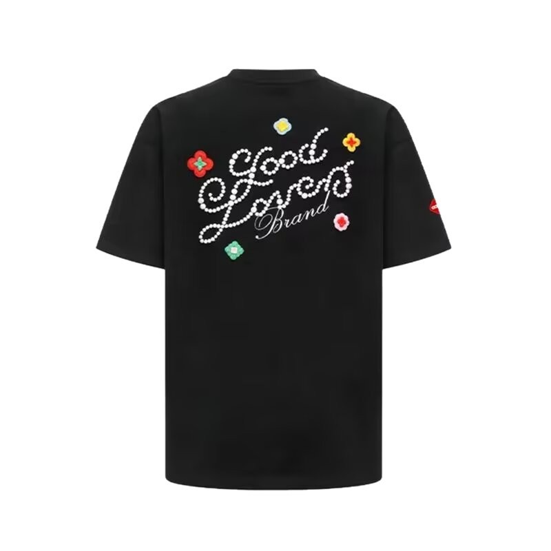 アメリカンルーズ半袖Tシャツサマーレタートレンドトップス男女兼用、万能トレンドルーズ半袖トップス|undefined