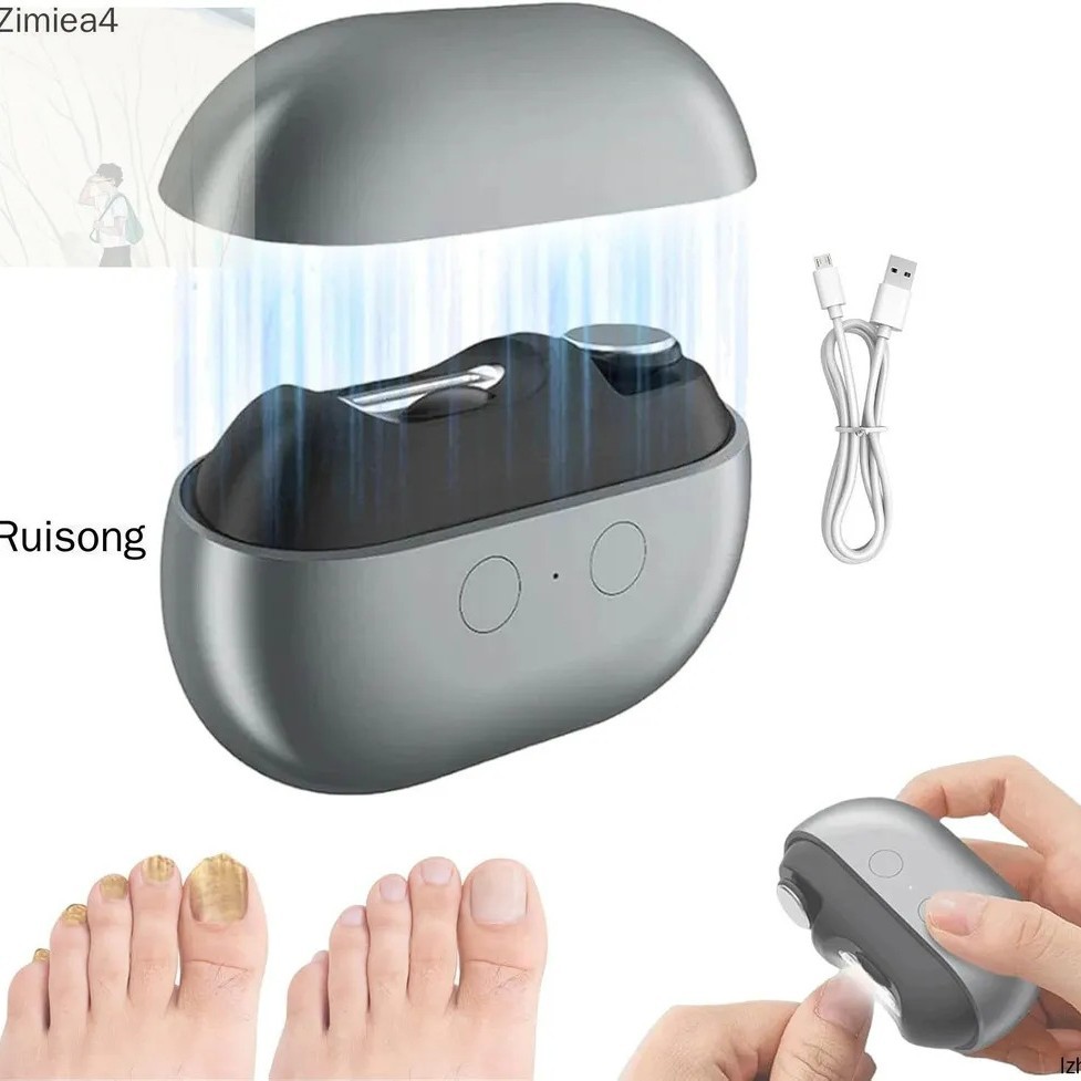 Cross-border multifunctional electric nail clippers for the elderly and children, anti-pinch nail trimmer and polisher for manicure