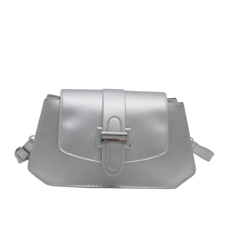 Bolso de hombro popular de este año para mujer 2024 invierno nuevo bolso de mensajero de moda estilo coreano simple bolso cuadrado pequeño de moda occidental