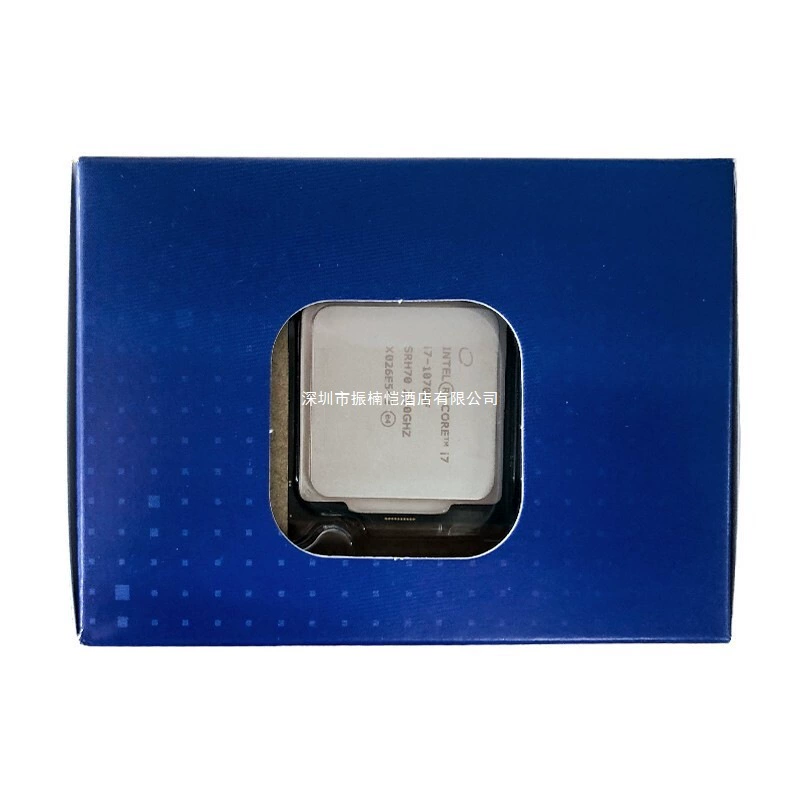 Процессор настольный Core i7-10700F, восемь ядер и шестнадцать потоков, в коробке, другой оригинальной упаковки
