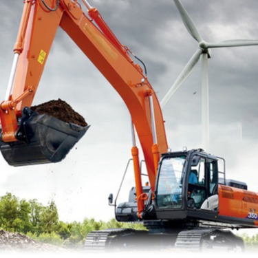 ZX350-6A高产能液压式履带挖掘机