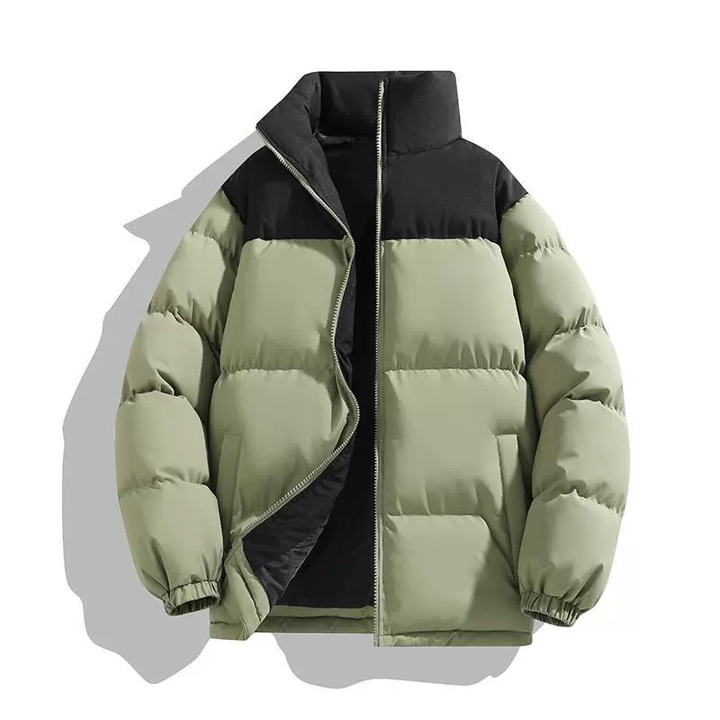 Демисезонный модный пуховик для leisure, свободный крой, oversize