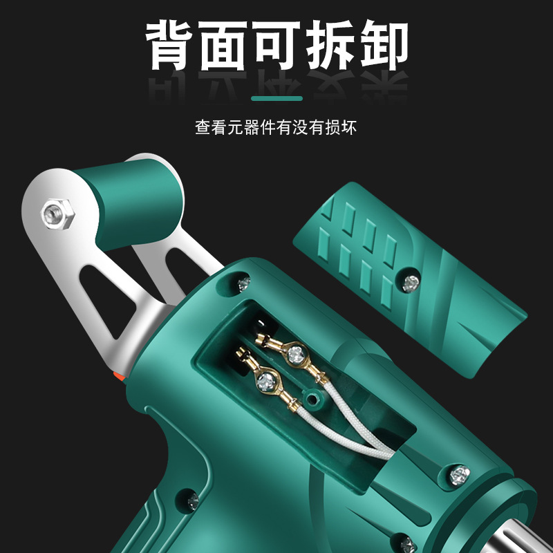 Nueva pistola de soldadura de mano transfronteriza 110V con lámpara multifuncional pistola de soldadura semiautomática 60W soldador eléctrico