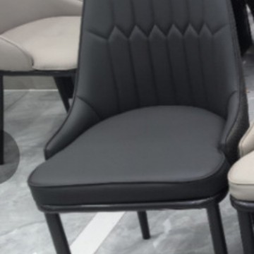 Sillas de comedor en stock para el hogar sala de estar sala de comedor sillas de respaldo al por mayor mesas de comedor creativas sillas de cuero casuales taburetes simples