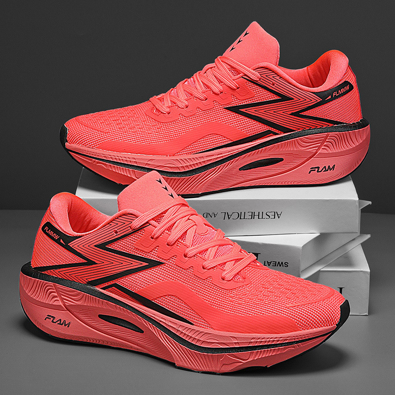 ドロップシッピング Feiran 3 プロマラソンランニングシューズカーボンプレートレーシングランニングシューズ衝撃吸収スポーツソフトソールトレーニングシューズ|undefined