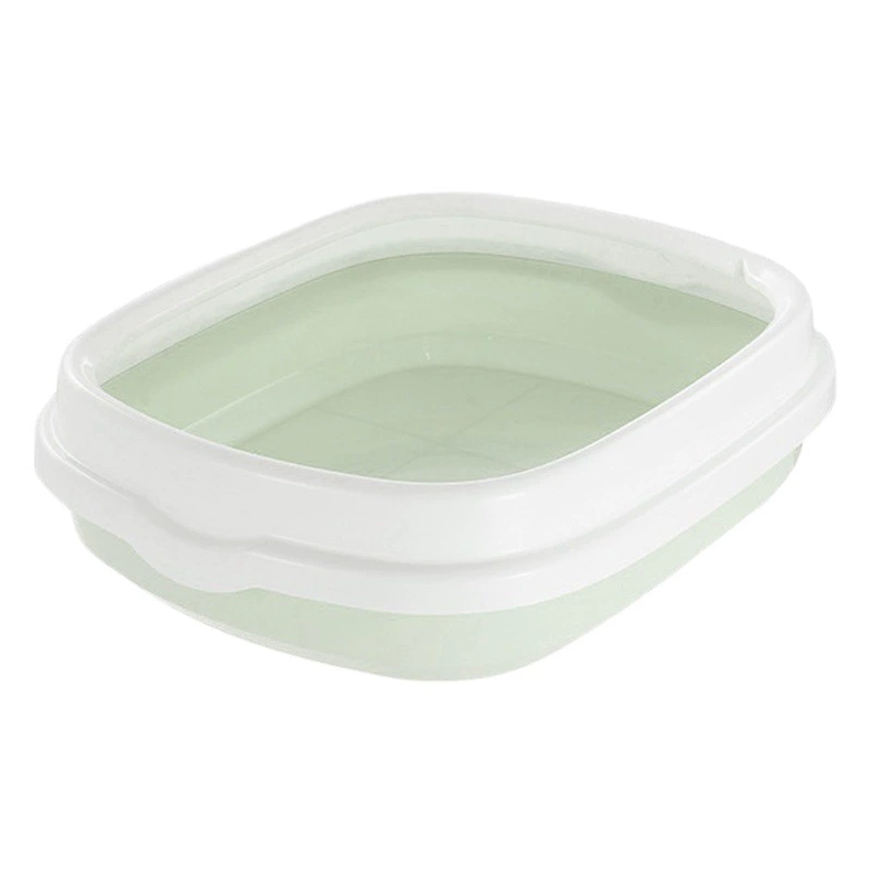 Прямая поставка с фабрики Лопата для кошачьих туалетов полузакрытый кошачий Туалет негабаритный анти-брызг кошачий Туалет ящик для кошачьего туалета